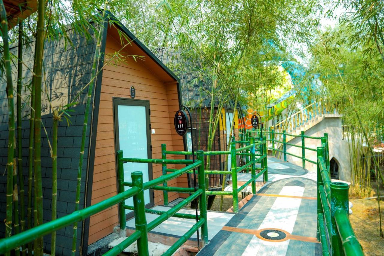 Meddom Park Hotel Cao Phong Bagian luar foto