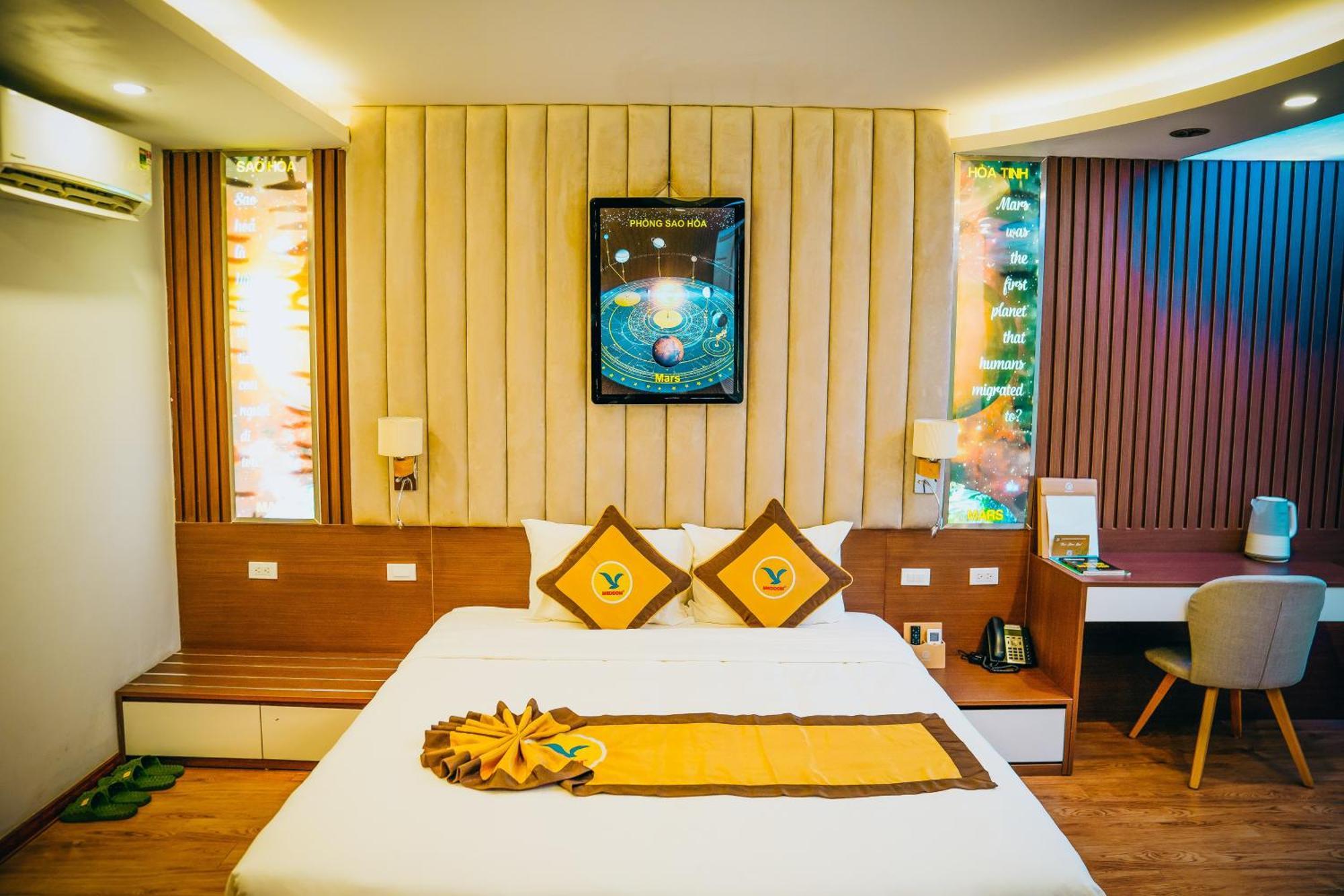 Meddom Park Hotel Cao Phong Bagian luar foto