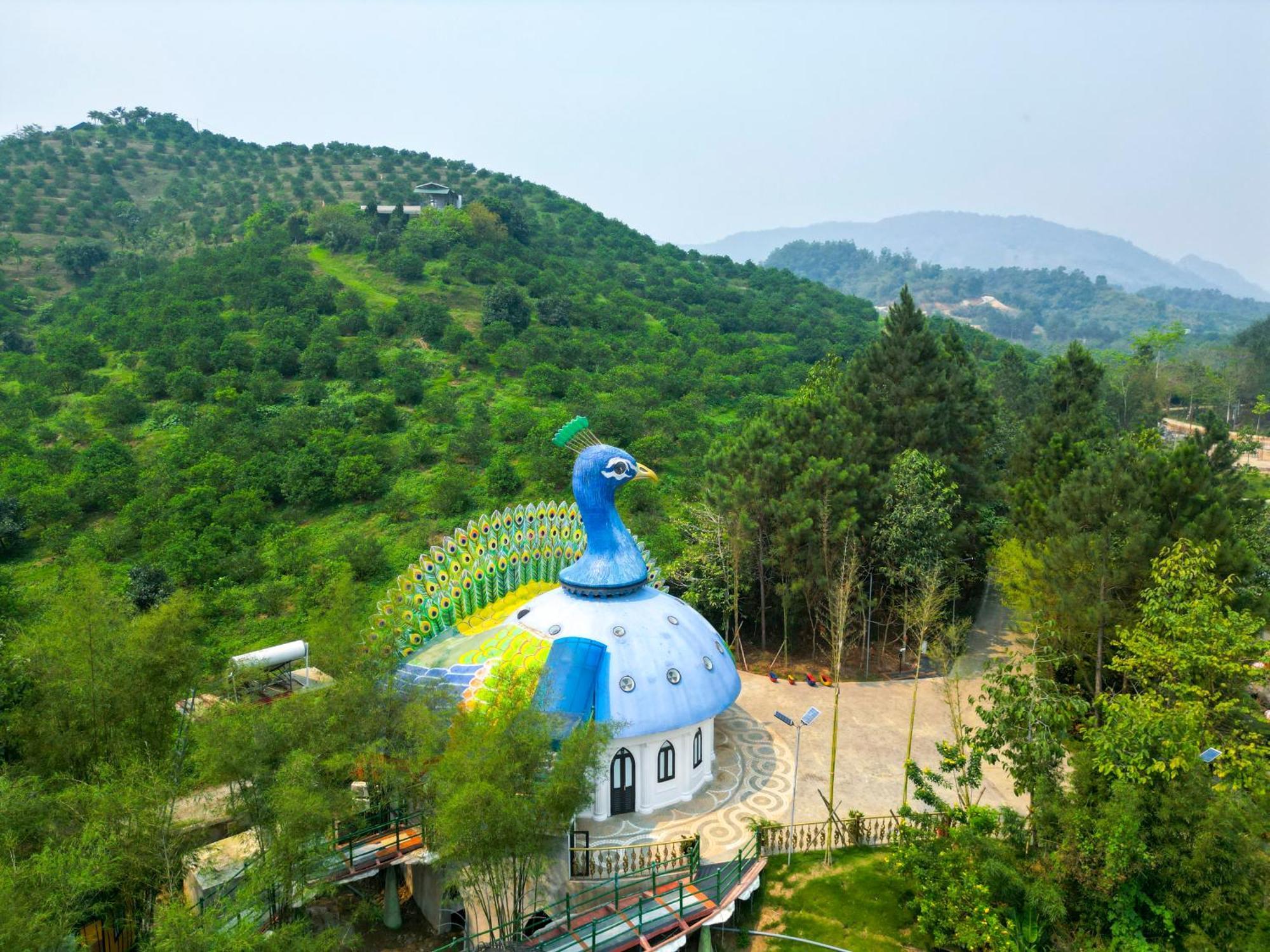 Meddom Park Hotel Cao Phong Bagian luar foto