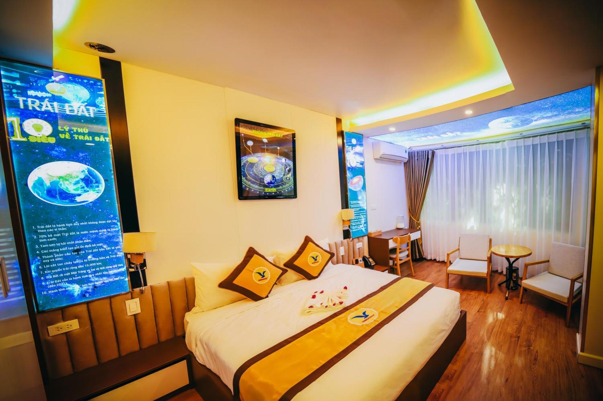 Meddom Park Hotel Cao Phong Bagian luar foto