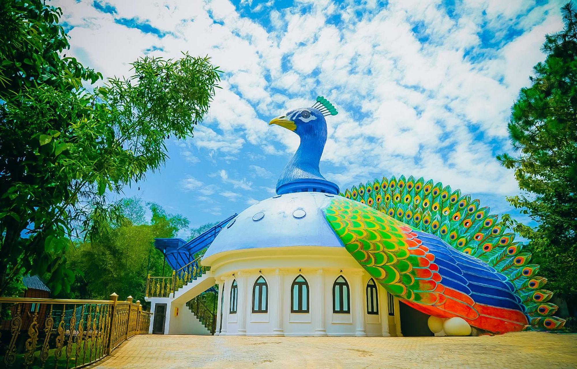 Meddom Park Hotel Cao Phong Bagian luar foto