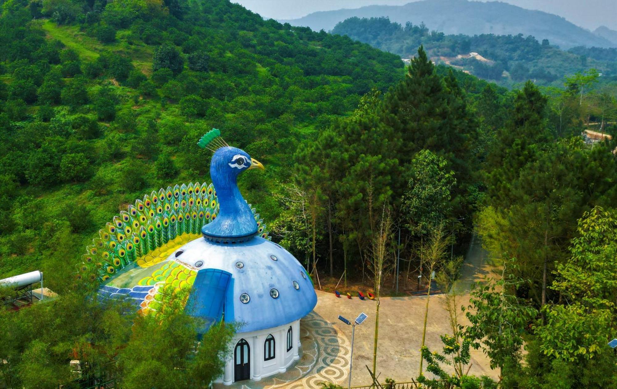 Meddom Park Hotel Cao Phong Bagian luar foto