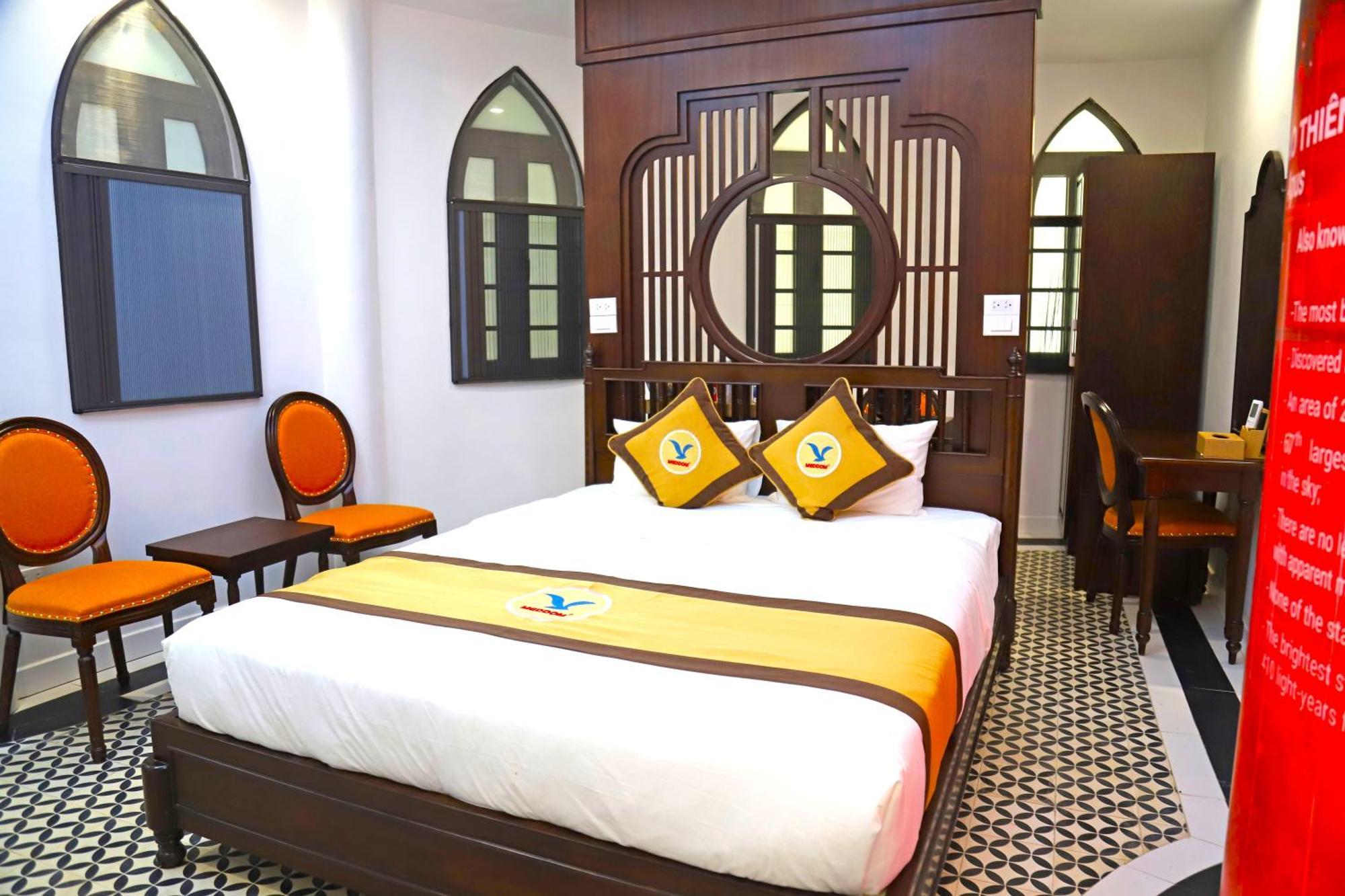 Meddom Park Hotel Cao Phong Bagian luar foto